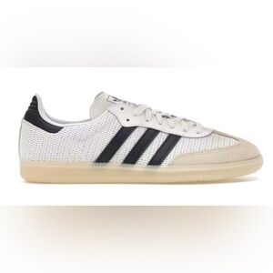 Adidas Samba OG Sneakers in White/Night Indigo/Cream Mens Size 6/Women 7.5-8 NWT